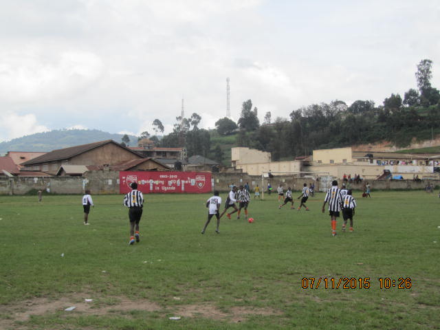 Amasiko street children football team