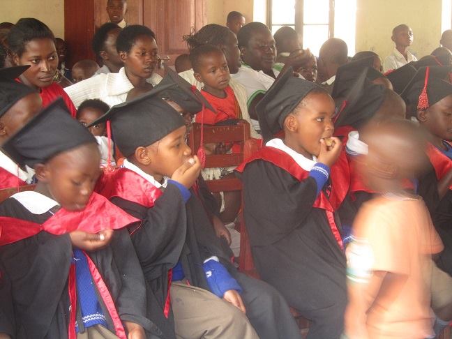 Amazing love school sponsored children at a graduation ceremony