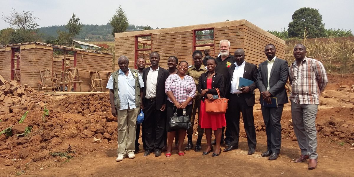 Local administrators at the Halfway House site