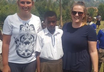 Ellese and Kerry have given their sponsored child a safe haven and the chance of a future